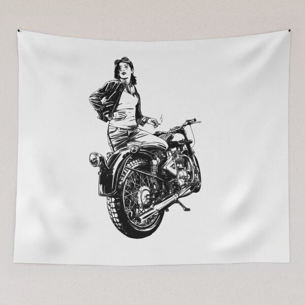 Item preview, Motorcycle Babe designed and sold by JBaystro.