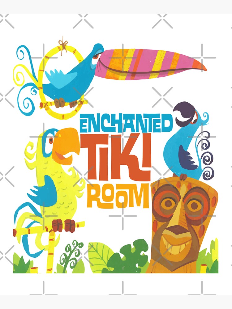 "ENCHANTED TIKI ROOM" Tote Bag for Sale by Janmarko | Redbubble