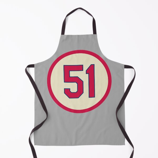 Item preview, Willie McGee #51 Jersey Number designed and sold by StickBall.