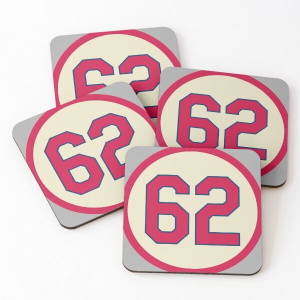 Item preview, Daniel Ponce de Leon #62 Jersey Number designed and sold by StickBall.
