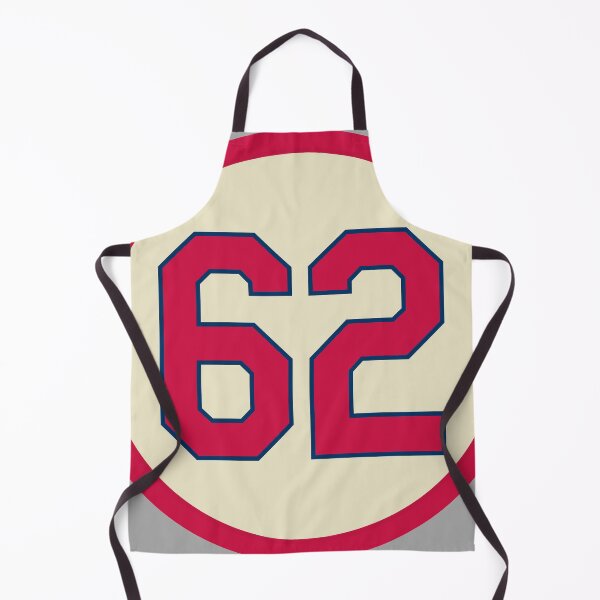 Item preview, Daniel Ponce de Leon #62 Jersey Number designed and sold by StickBall.