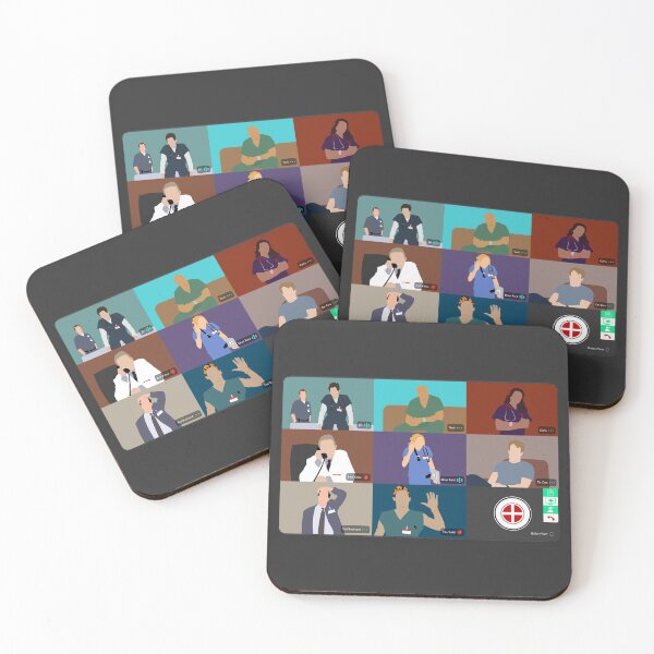 Item preview, Scrubs Virtual Hangout designed and sold by doctorheadly.