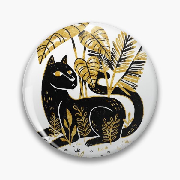 Item preview, Gold & Black Panther designed and sold by Van Huynh.