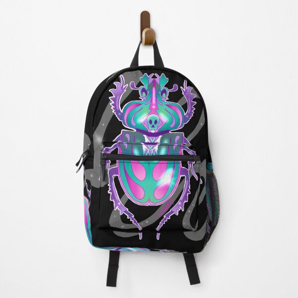 Item preview, Colorful skull beetle designed and sold by CraftKrazie.