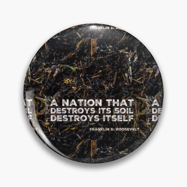 Item preview, A Nation that Destroys its Soil Destroys Itself designed and sold by homesteadswag.