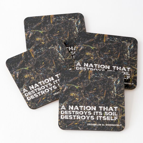 Item preview, A Nation that Destroys its Soil Destroys Itself designed and sold by homesteadswag.