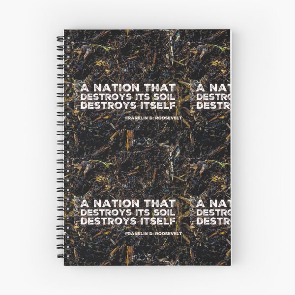 Item preview, A Nation that Destroys its Soil Destroys Itself designed and sold by homesteadswag.