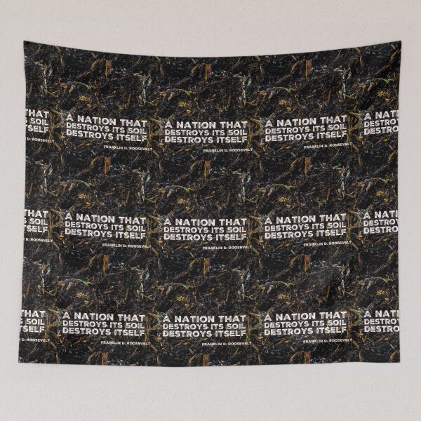 Item preview, A Nation that Destroys its Soil Destroys Itself designed and sold by homesteadswag.