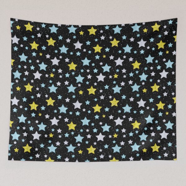 Item preview, Falling Stars Faux Hand Knit Texture Design  designed and sold by StormyMuse.