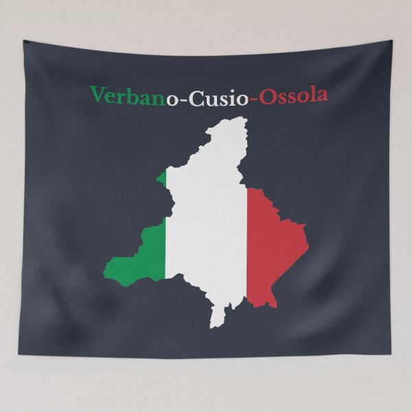 Item preview, Province of Verbano-Cusio-Ossola Map, Italian Province. designed and sold by marosharaf.