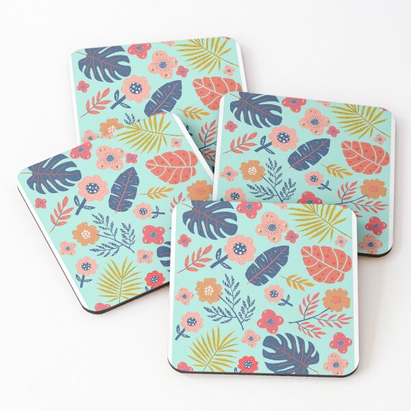 Item preview, Vintage tropical flower pattern - Wonderful nature designed and sold by Soul  ArtLove.