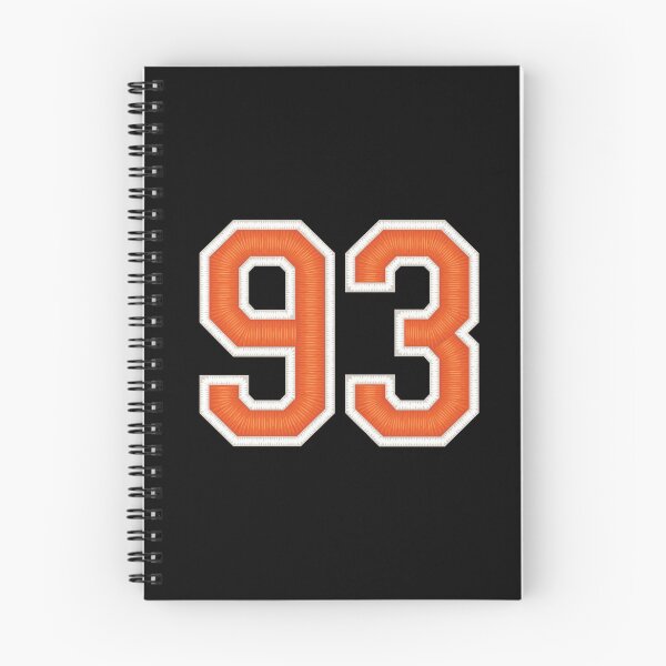 Item preview, Sports Number 93 Jersey Ninety-Three Orange designed and sold by elhefe.