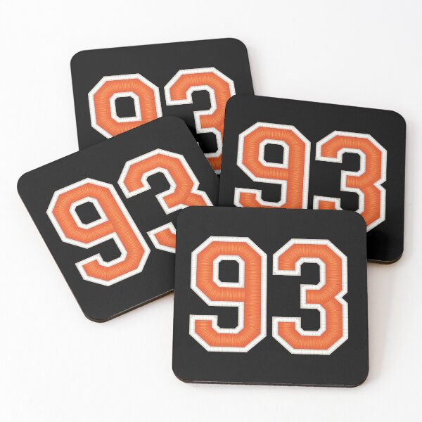 Artikelvorschau, Sport Nummer 93 Trikot Dreiundneunzig Orange entworfen und verkauft von elhefe.