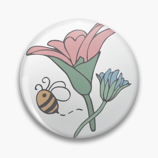 Item preview, Flowers and Bee designed and sold by kmoblenes.