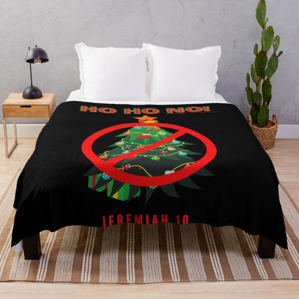 Item preview, HO HO NOOOOO- No Christmas according to Jeremiah 10! designed and sold by DaughterofYah.