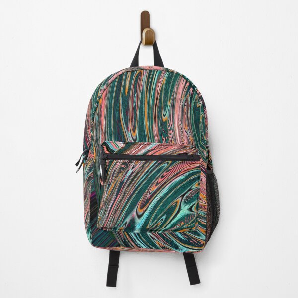 Item preview, Diseño abstracto Big Green Red Curl # 62 designed and sold by Tom Janca.