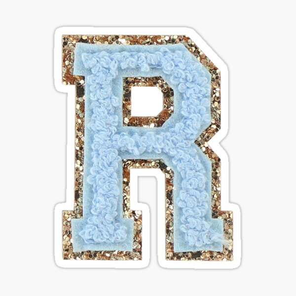 "Preppy Blue Varsity Letter R" Sticker For Sale By Ktp100 | Redbubble