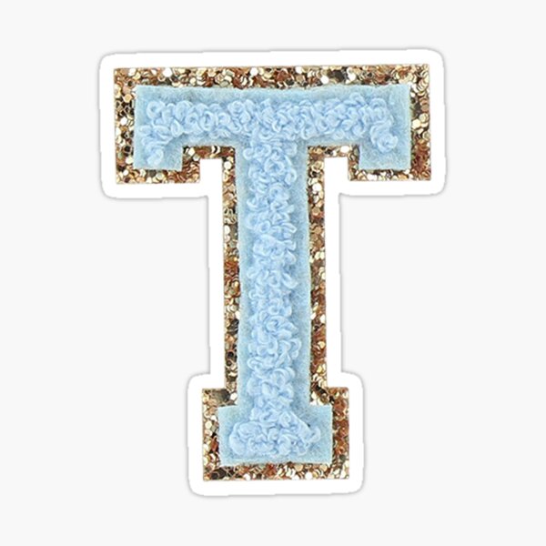 Item preview, Preppy Blue Varsity Letter T designed and sold by ktp100.