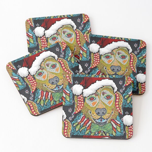 Item preview, Golden Retriever  Santa by Krelly Designs designed and sold by KrellyDesigns.