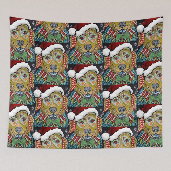 Item preview, Golden Retriever  Santa by Krelly Designs designed and sold by KrellyDesigns.
