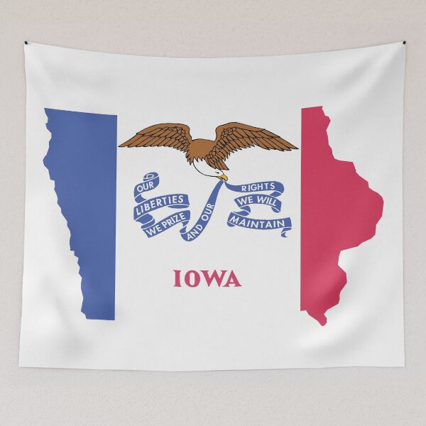 Item preview, Love My State Iowa Map Hometown designed and sold by elhefe.
