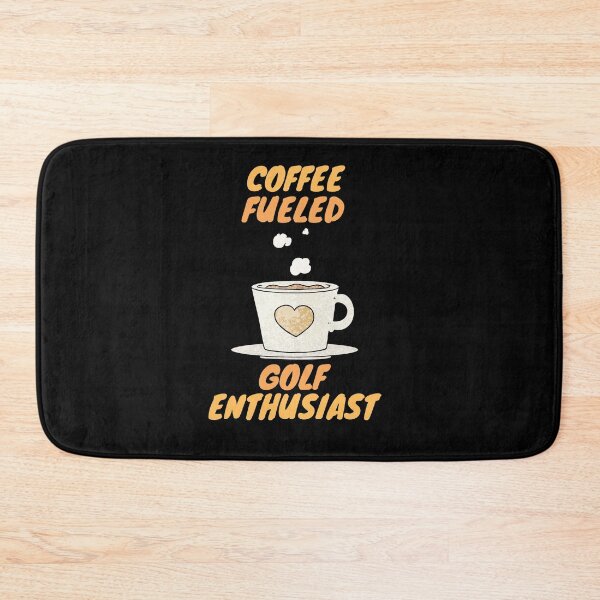 Item preview, coffee fueled golf enthusiast designed and sold by SnowballStep.