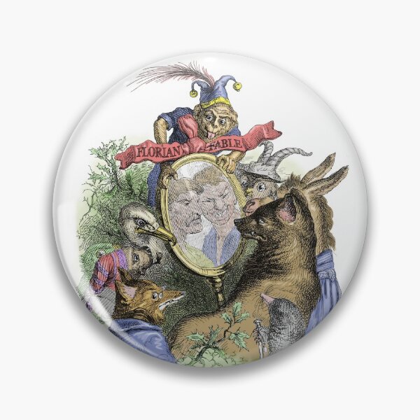 Item preview, J.J. Grandville: The Mirror of Truth, a Florian fable published in 1843 designed and sold by ebrawne.