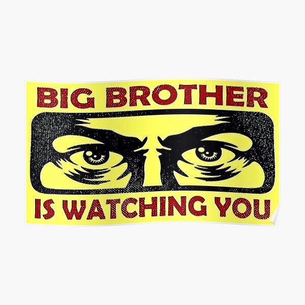 Big Brother Is Watching You Posters | Redbubble