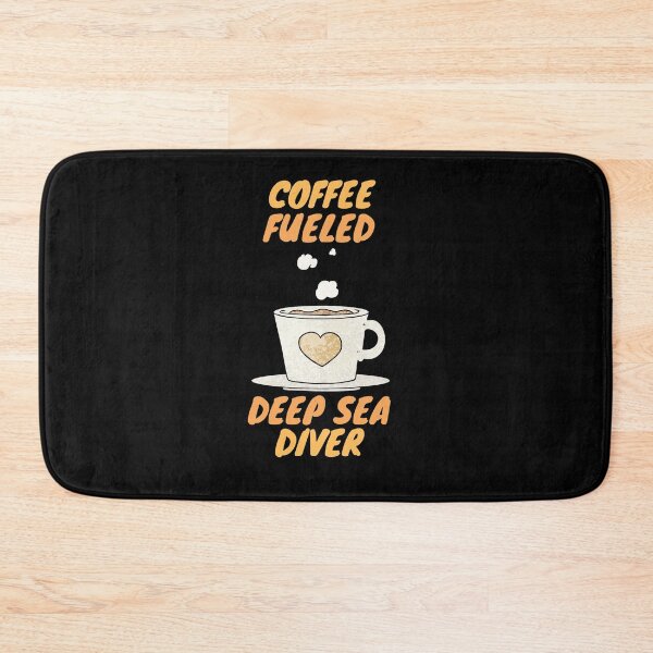Item preview, coffee fueled deep sea diver designed and sold by SnowballStep.