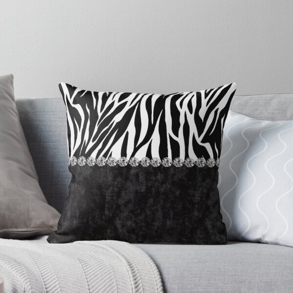 Item preview, Black Velvet Zebra Print Bling designed and sold by EmpowerDesigns.