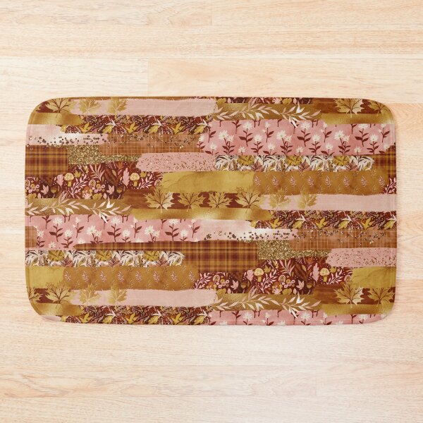 Item preview, Floral, Autumn, Fall Pattern, Plaid, Pink, Glitter, Pumpkin Spice Latte, Peace Love and Pumpkin designed and sold by WOW TeesAndThings.
