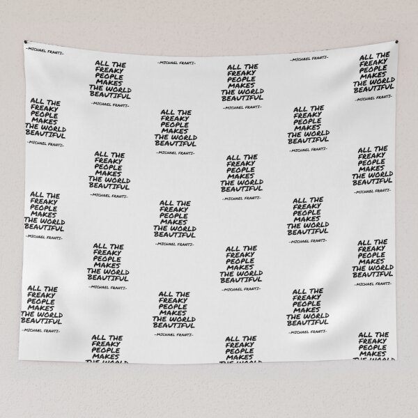 Item preview, Michael Franti - All the freaky people makes the world beautiful designed and sold by appleofyoureye.