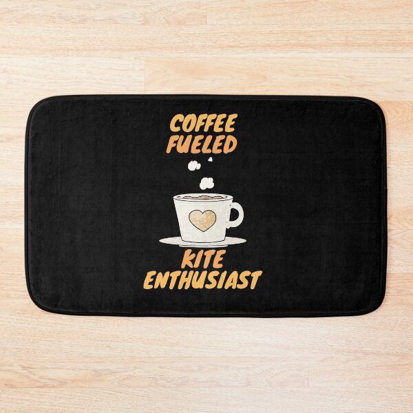 Item preview, coffee fueled kite enthusiast designed and sold by SnowballStep.