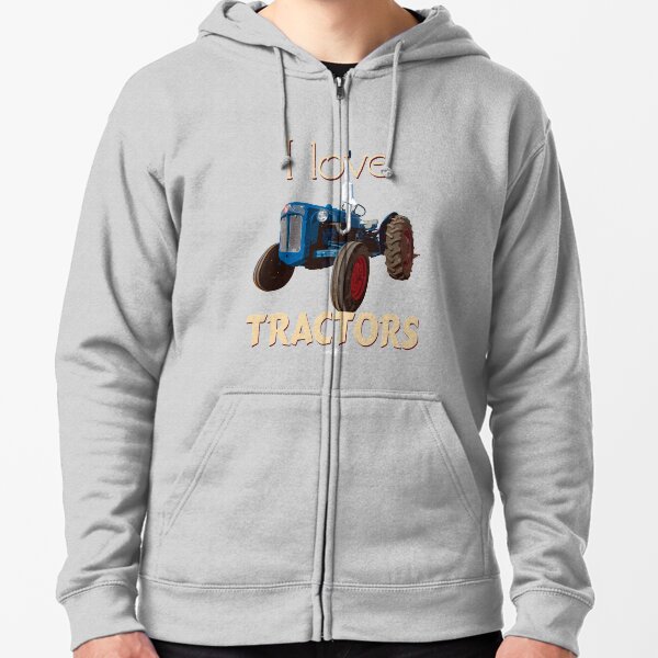 TractorDXGraphicTee_02 Zipped Hoodie