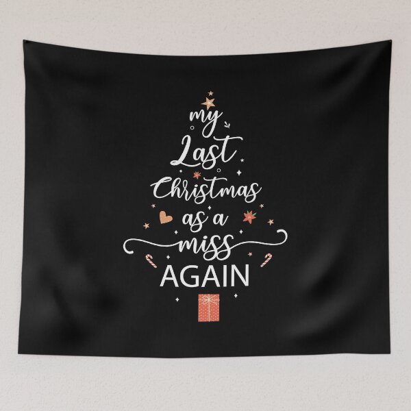 Item preview, Christmas Last As A Miss Again Bride To Be Xmas designed and sold by haselshirt.