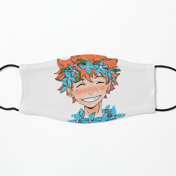 Flower Crown Anime Kids Masks Redbubble