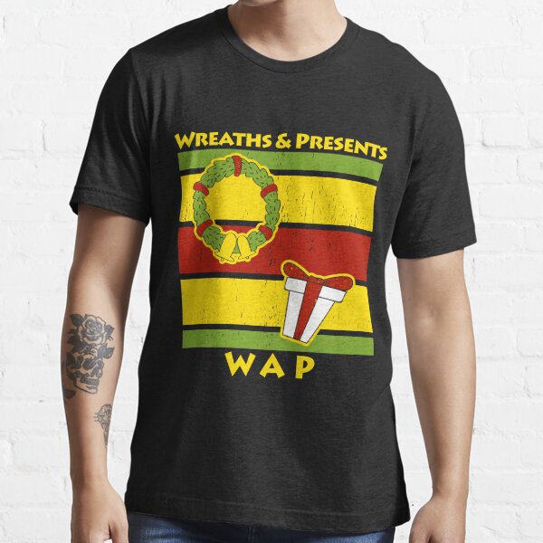 WAP Wreaths And Presents Christmas Holiday Essential T-Shirt