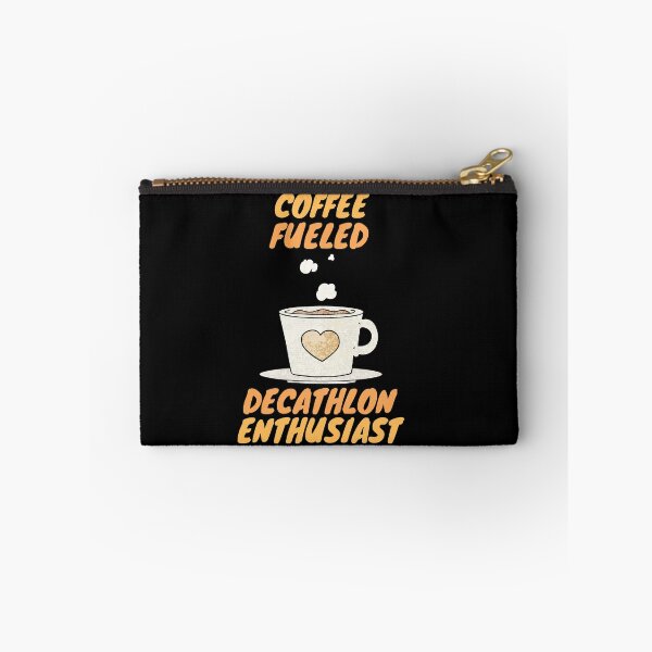 Item preview, coffee fueled decathlon enthusiast designed and sold by SnowballStep.