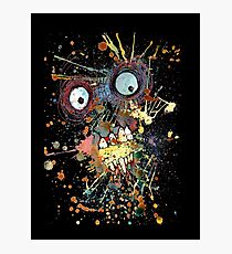 Shocked Zombie Photographic Print