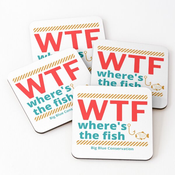 Item preview, WTF where's the fish - Big Blue Eco designed and sold by BigBlueDiving.