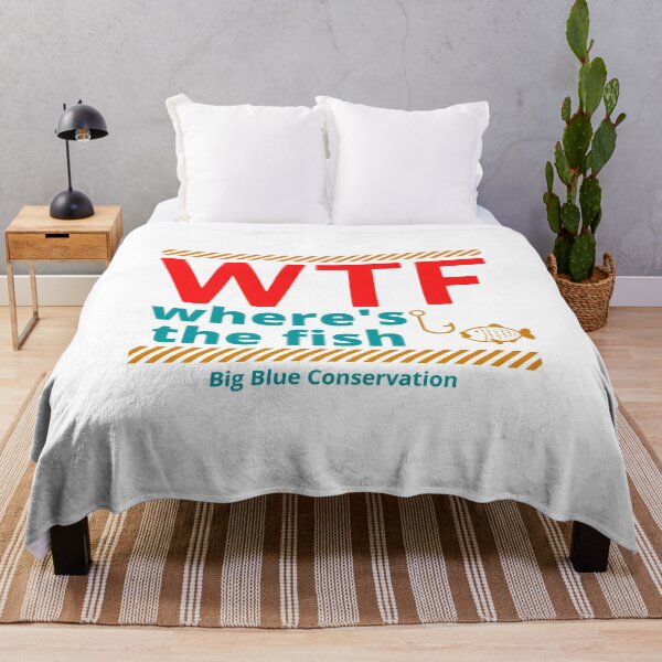Item preview, WTF where's the fish - Big Blue Eco designed and sold by BigBlueDiving.