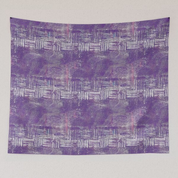 Item preview, Basketweave Monoprint designed and sold by pear-la.