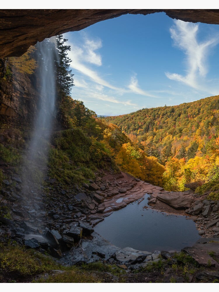 "Kaaterskill Falls, New York" Sticker for Sale by mattmacpherson