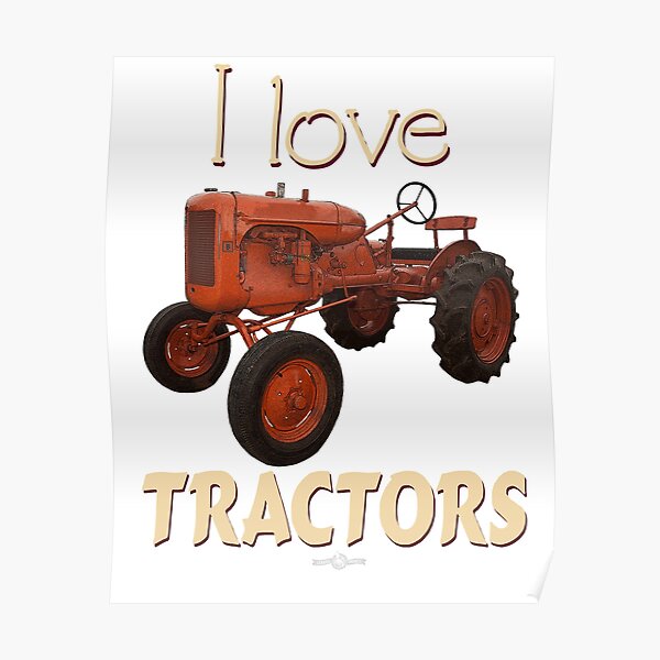 BoolerooTractorACGraphicTeeT105_02 Poster