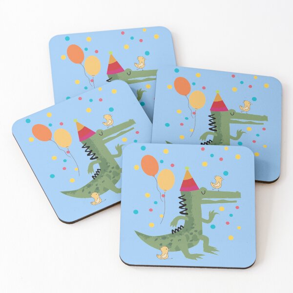 Item preview, Aligator and Friends Birthday Card Birthday Invitation designed and sold by DeeElle.