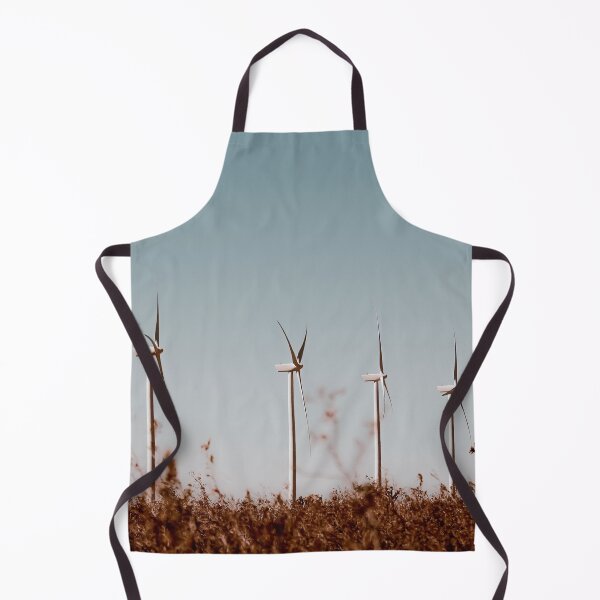 Item preview, Wind turbine in the desert with blue sky at Kern County California USA designed and sold by Mrvell.