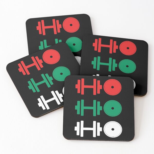 Item preview, Ho Ho Ho! Dumbbell and Weight Plate designed and sold by ReedMyLips.