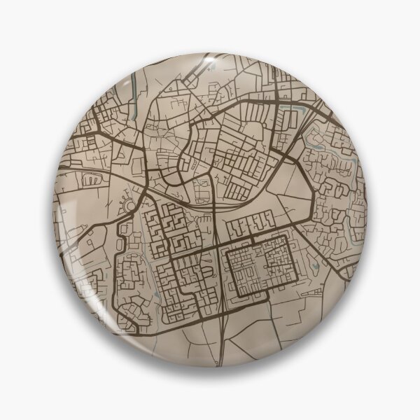 Item preview, Roosendaal Sepia Map designed and sold by CPTVDesign.