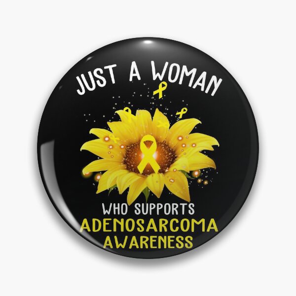 Item preview, Just A Woman Who Supports Adenosarcoma Awareness designed and sold by KirstybShop.