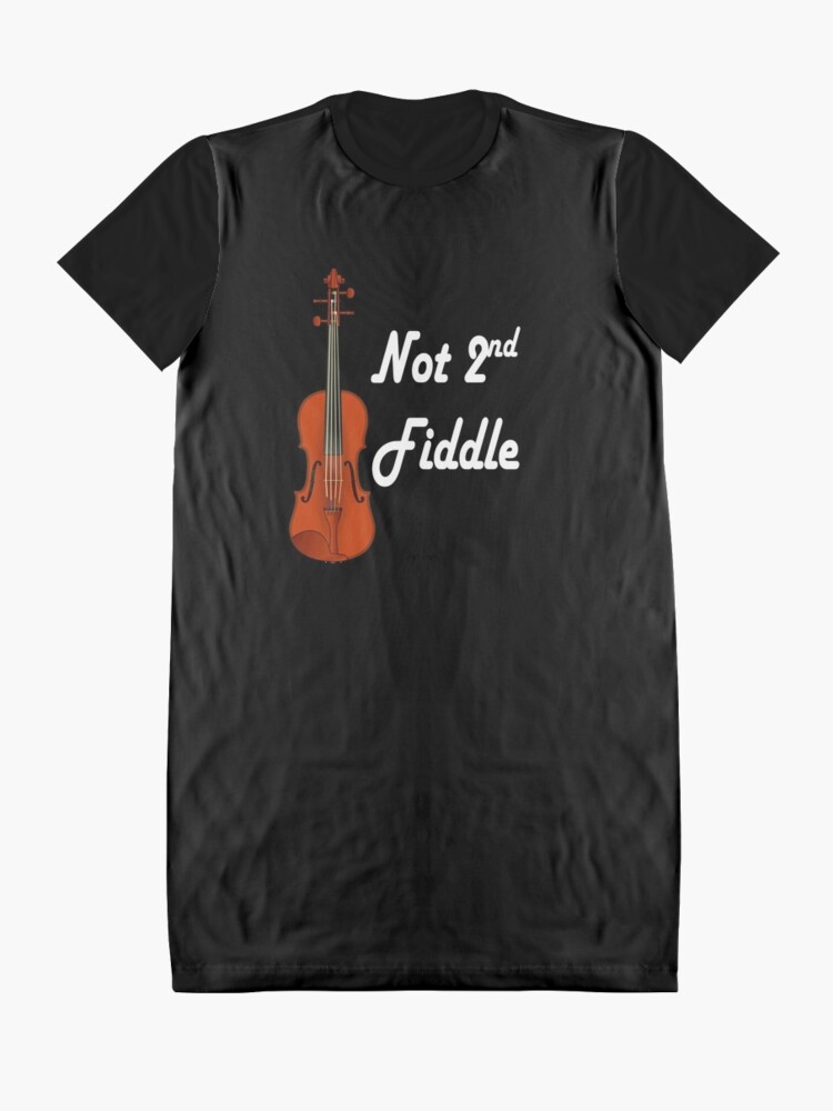 Alternate view of Playing Second Fiddle - The Best Graphic T-Shirt Dress